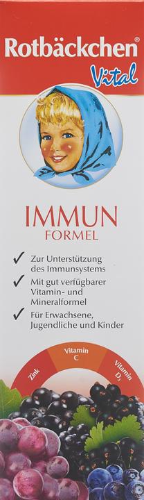 Produktbild Rabenhorst Rotbäckchen Vital Immun Formel (1 Stück, Flüssigkeit, 833 g)