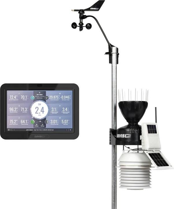 Immagine prodotto Davis 6253 UE Stazione meteorologica wireless Vantage Pro2 con console WeatherLink 24 ore di ventilazione
