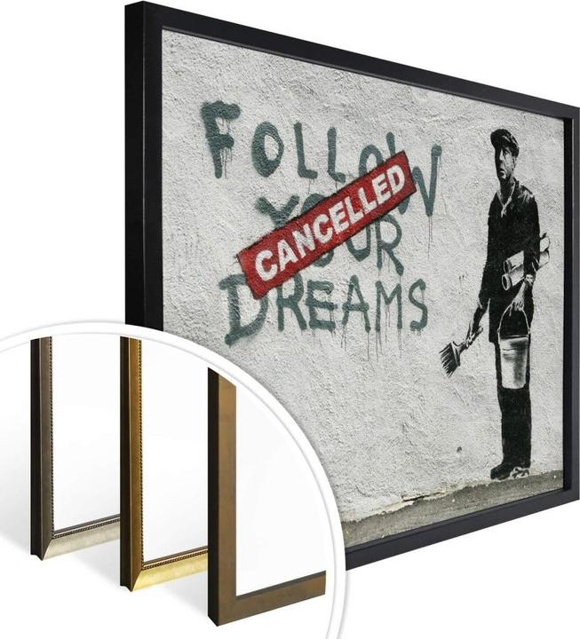 Actual product image Trenddeko Follow your dreams (80 x 60 cm)