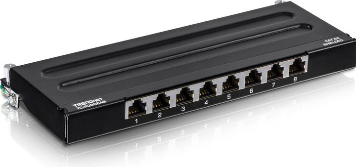 Produktbild Trendnet 8-Port Geschirmtes Patchpanel für Wandmontage