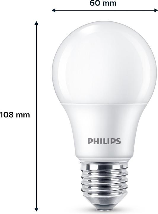 Image du produit Philips Ampoules à LED (E27, 8 W, 806 lm, 6 x, F)