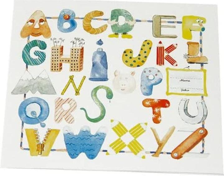 Image du produit Daiber 1x25 ABC 13x18 Pochettes Portrait Enfant (13 x 18 cm, 25 x)