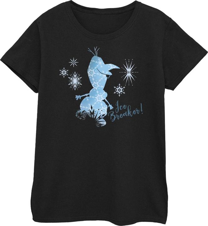 Actual product image Disney Womens/Ladies Frozen 2 Olaf Ice Breaker Cotton T-Shirt (L)