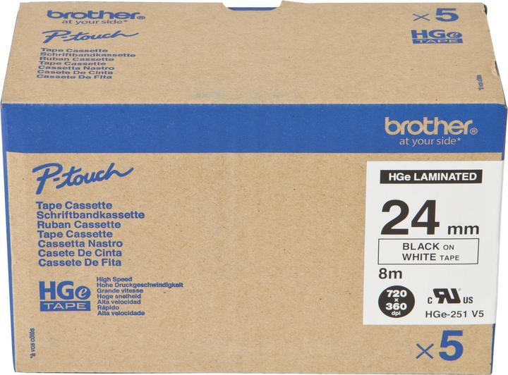 Productafbeelding Brother Hge-251v5 (2.40 cm, Zwart, Wit)