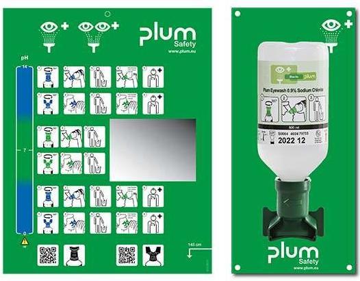 Actual product image Plum Eye wash station 500ml NaCl