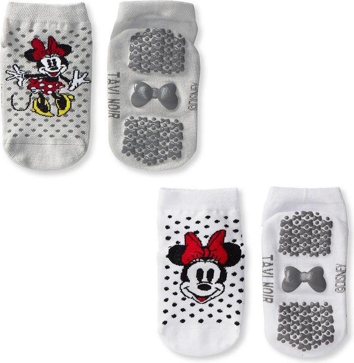 Produktbild Tavi Noir Trainingssocken Disney Grip Kids Low Rise M, Minnie Pack (2er Pack, M/L)