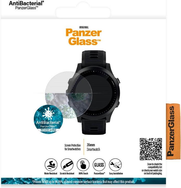 Produktbild PanzerGlass Displayschutz Garmin Forerunner 245 / 245 music / 45 (35mm)