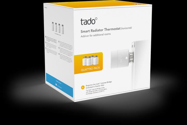Image du produit tado° Tête Thermostatique Intelligente –  Set de quatre