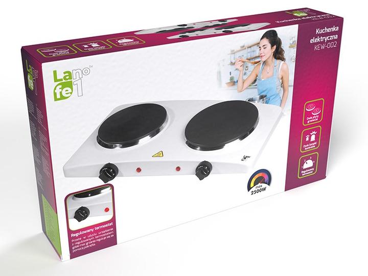 Actual product image Lafe KEW002 dual burner electric stove