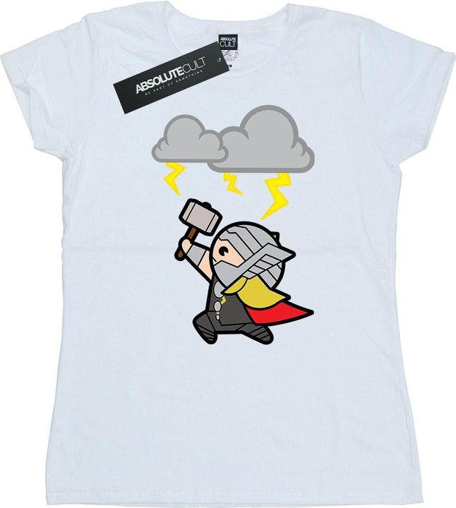 Immagine prodotto Kawaii Thor God Of Thunder Maglietta Donna (XXL)
