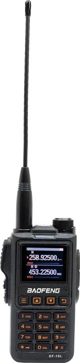 Baofeng Portable VHF/UHF radio BF-18L, dual band, 999 CH, 1800 mAh, Scan, Dual Watch, Roger Beep, FM