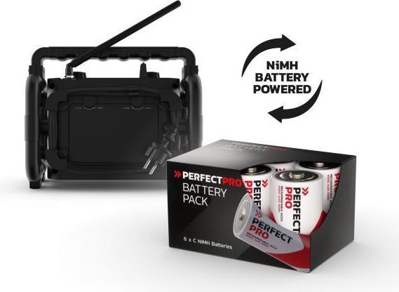 Actual product image PerfectPro Rockbox (FM, DAB+, Bluetooth)