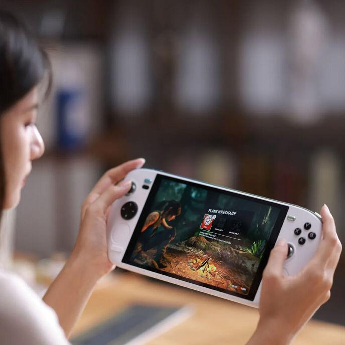 Image du produit Ayaneo Kun Handheld Konsole - 32 GB LPDDR5X, 2 TB SSD, White Silk