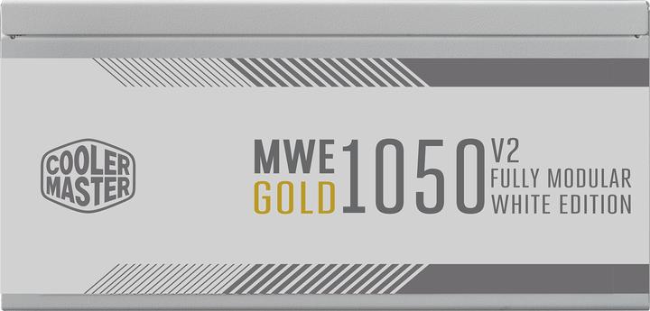 Produktbild Cooler Master Master MPE-A501-AFCAG-3GEU MWE Gold V2 White, ATX3.0, 1050W, 90%, 140mm, 3x PCIe 6+2, 12x SA (1050 W)