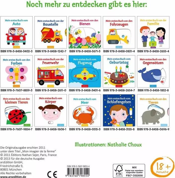 Produktbild Mein erstes Buch vom Bauernhof (Deutsch)