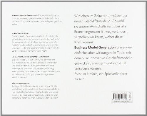 Produktbild Business Model Generation (Deutsch, Alexander Osterwalder, Yves Pigneur, 2011)