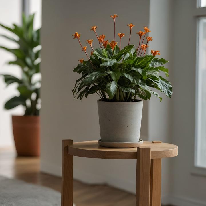 Produktbild Plant in a Box Calathea crocata Tassmania - Krokus Calathea (40 cm)