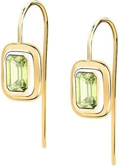 Image du produit Trussardi Boucles d'oreilles en plaqué or avec zircon vert T-Design Tjaxa26