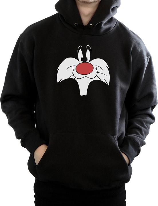Produktbild Looney Tunes Sylvester Big Face Kapuzenpullover (L)