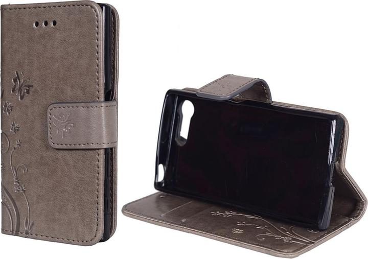 Produktbild König Design Schutz Handy Hülle für Sony Xperia X Compact Case Cover Tasche Wallet Etui Neu (Sony Xperia X Compact)