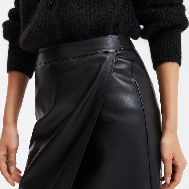 Produktbild La Redoute Collections Gerader Rock aus Lederimitat (42)