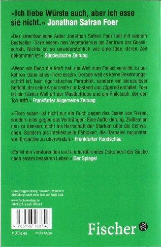 Produktbild Tiere essen (Deutsch, Jonathan Safran Foer, 2012)