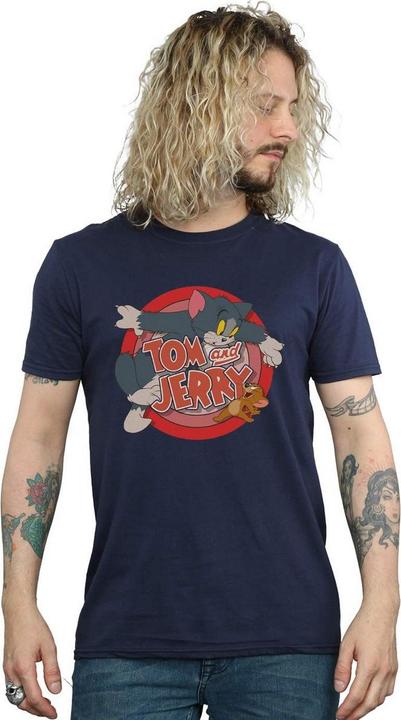 Immagine prodotto Tom & Jerry Maglietta in cotone Catch per uomo (M)