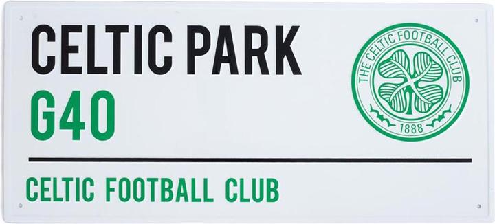 Actual product image Celtic FC Celtic Park G40 Crest Street Sign (18 x 40 cm)