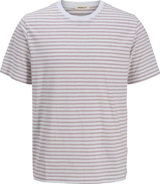 Jack & Jones Gestreift Rundhalsausschnitt T-shirt T-shirt