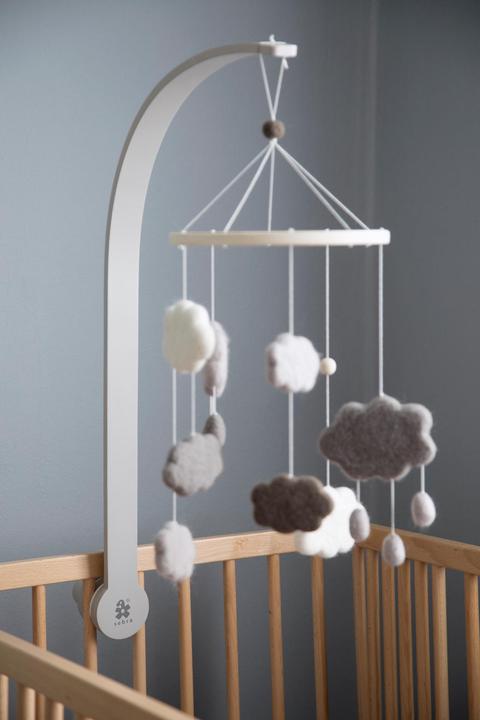 Image du produit Sebra Support mobile en bois, gris