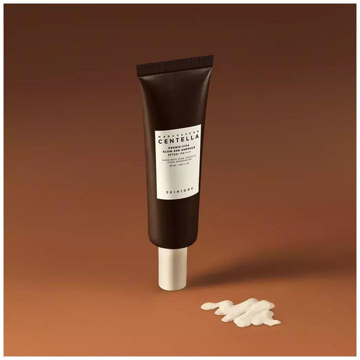 Actual product image Skin1004 Probio-cica Glow Sun Ampoule (Suntan cream, SPF 50+, 50 ml)