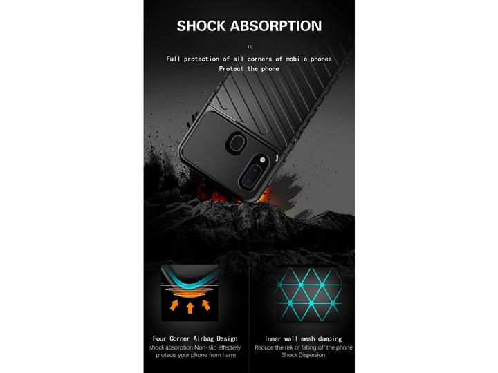 Actual product image Screenguard Samsung Galaxy A20e SpaceCase Impact-Resistant Cover (Samsung Galaxy A20e)