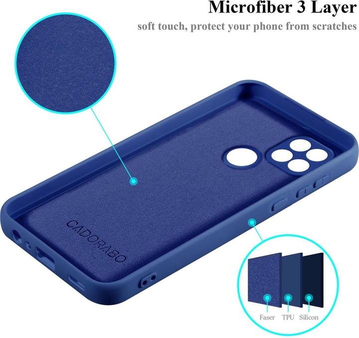 Actual product image Cadorabo Case for OPPO A15 / A15s TPU in liquid protection design (Oppo A15)