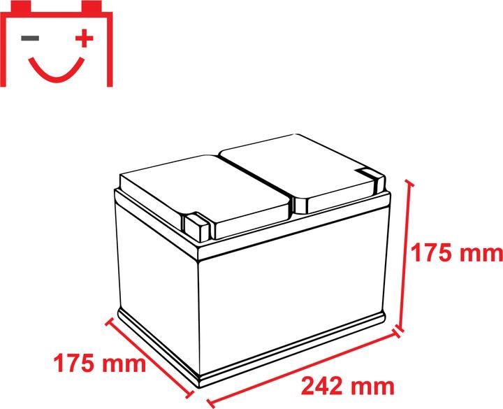 Produktbild Exide EB602 Excell (12 V, 60 Ah, 520 A)