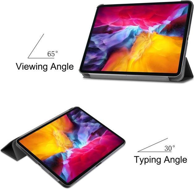 Produktbild MU Classic Dreifach faltbare Leder Hülle mit Auto Sleep/Wake Funktion (IPad Pro 11 (2020))