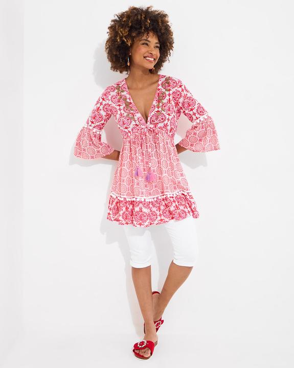 Produktbild Joe Browns Floral Print Tassel Trim Cotton Tunic (18)