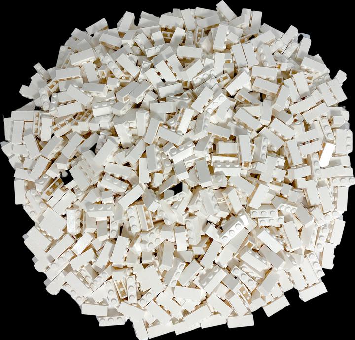 Immagine prodotto LEGO Mattoni 1x3 bianchi - 100 pezzi - Mattoni bianchi 3622 (3622, Accessori LEGO)