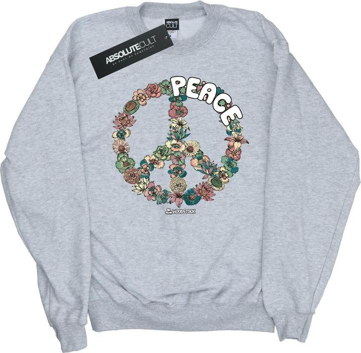 Woodstock Floral Peace Sweatshirt Jungen