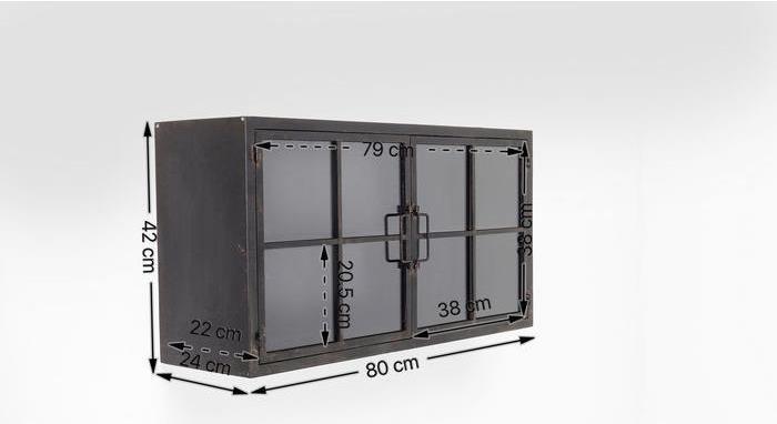 Produktbild Kare Design Hängeschrank Gold Coast Horizontal