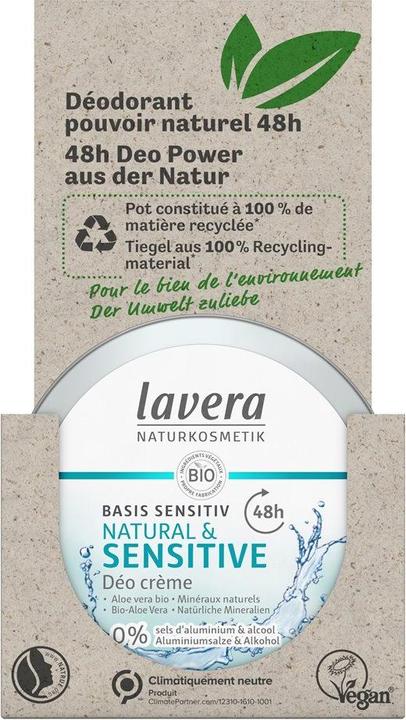 Lavera Deo Creme basis sensitive Creme (Crème, 50 ml)