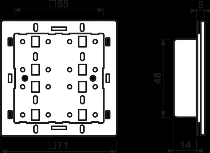 Productafbeelding JUNG Radio wandzender module (Afstandsbediening)