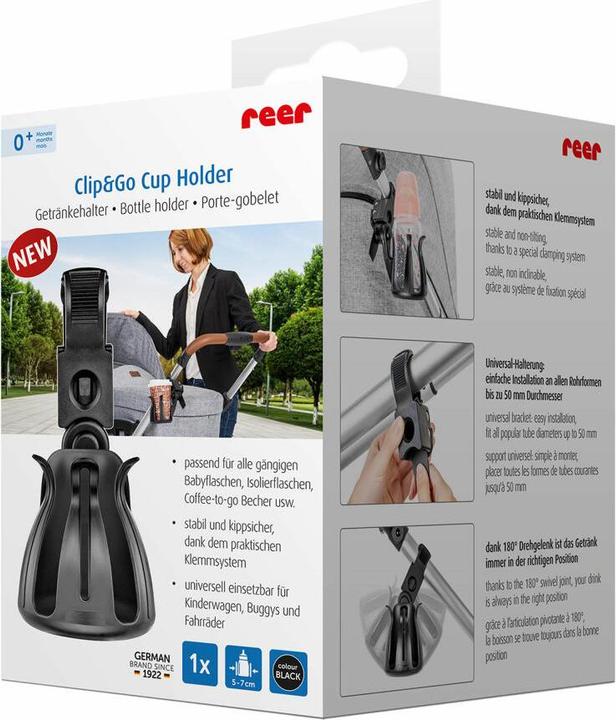 Produktbild Reer Getränkehalter Clip and Go