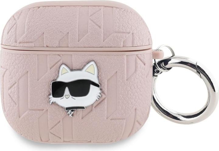 Image du produit Karl Lagerfeld Étui pour casque Monogram Choupette pour AirPods 4 - Rose