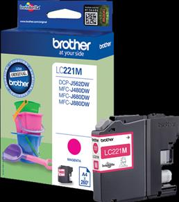 Actual product image Brother Lc-221m (M)