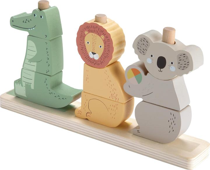 Produktbild Fisher-Price Stapel-Tierwelt aus Holz