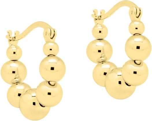 Produktbild Candy Creolen Amia, 925 Sterling Silber, vergoldet (925 Sterling Silber, 18k vergoldet)