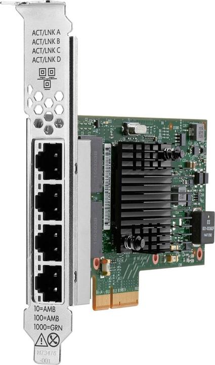 HPE Broadcom BCM5719 Ethernet 4-port BASE-T Adapter for (PCI Express 2.0 x4)