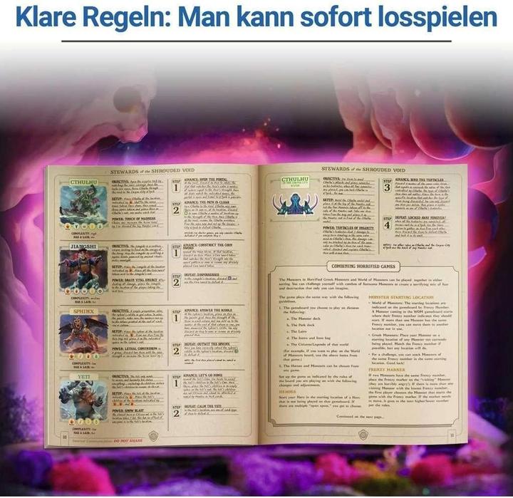 Actual product image Ravensburger 22892 - Horrified: World of Monsters - Co-operative and immersive board game for everyone (German)