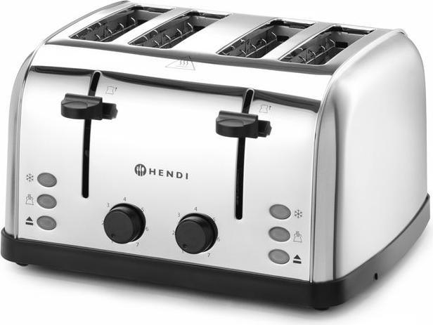 Actual product image Hendi Toaster 4-fold 240V/1500W