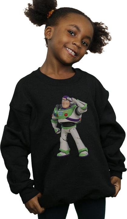 Produktbild Disney Toy Story Buzz Lightyear Standing Sweatshirt Mädchen (152, 158)